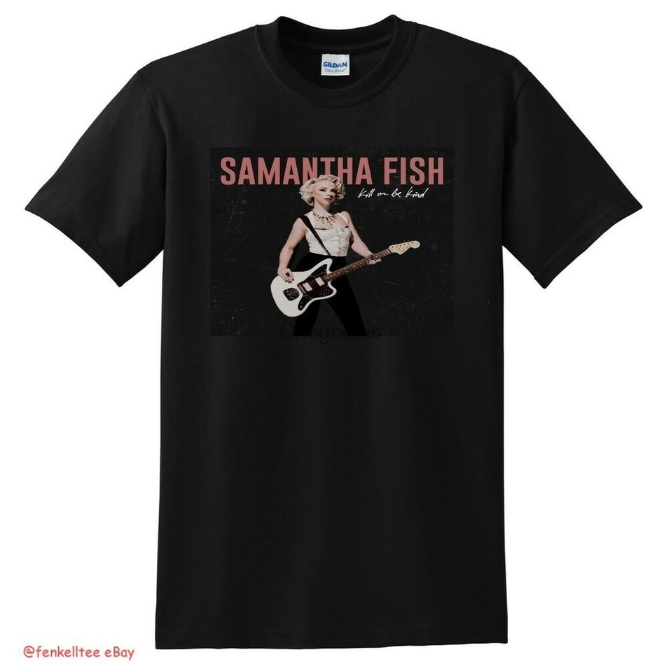 เสื้อยืดปลา Samantha Kill Or Be Kind Vinyl Cd Cover Small Large