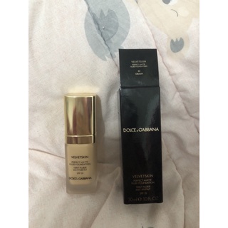 รองพื้น Dolce &amp; Gabbana Velvetskin Perfect Matte Fluid Foundation 30ml.