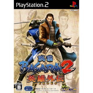 Sengoku Basara 2 Heroes ps2 [SLPM-66848]แผ่นเกมPS2 แผ่นไรท์ เกมเพทู บาซาร่า2 basara2 ps2