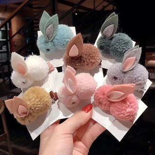 🐰【พร้อมส่ง】🐰กิ๊บกระต่ายน่ารัก กิ๊ฟติดผม สามมิติ G014