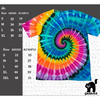 มัดย้อม Tie Dye T-shirt by Gusuna 047