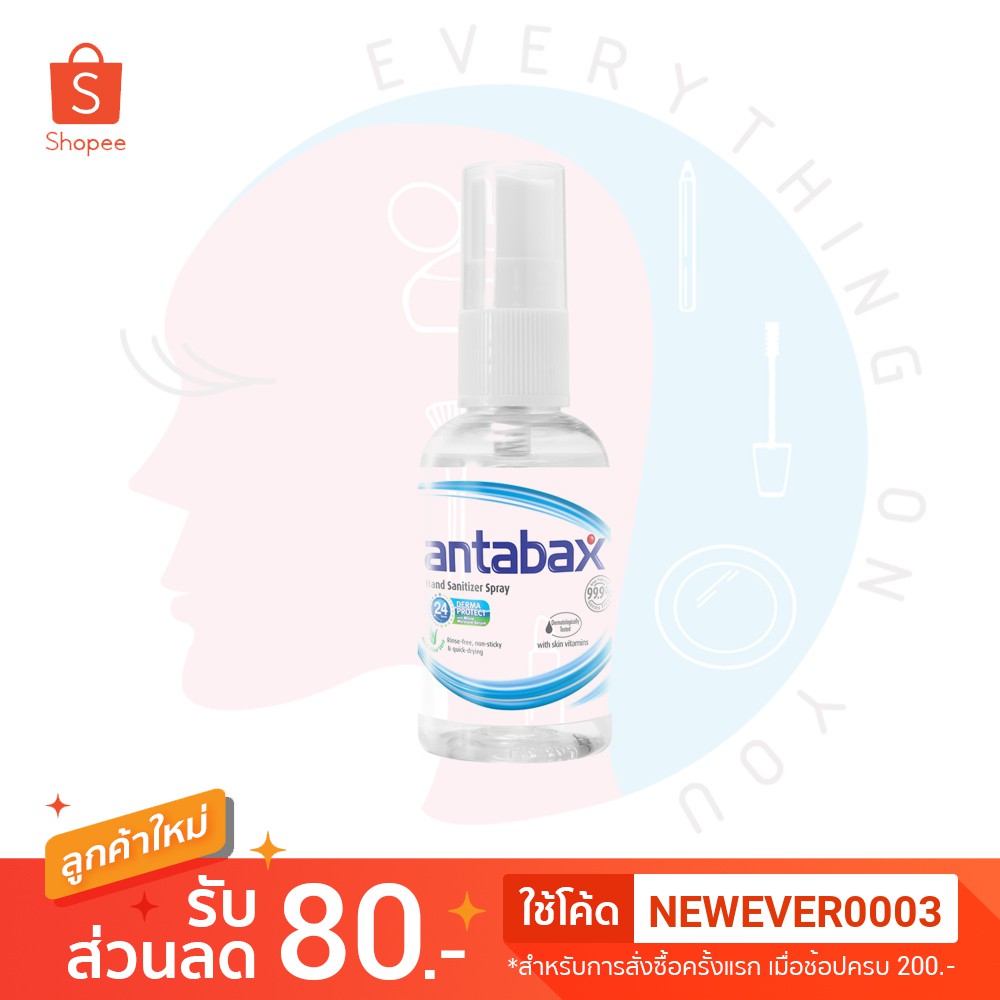 [พร้อมส่ง] Antabax Hand Sanitizer Spray