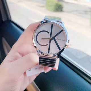 แท้💯📌 CALVIN KLEIN Silver Mens Watch