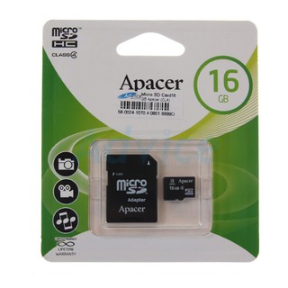 Micro SD 16GB Class 4 Apacer