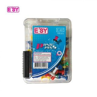 Esy หมุด ปักบอร์ด E-407 จำนวน 100 ชิ้น