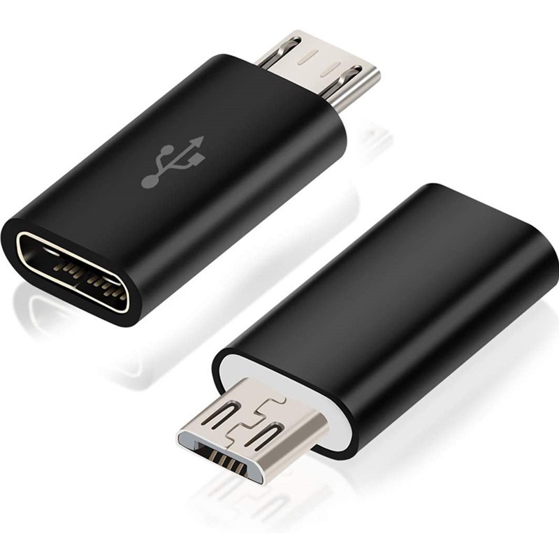 [จัดส่งฟรี][Featured] ตัวแปลงสายเคเบิล USB Type C เป็น Micro USB Android / อะแดปเตอร์ชาร์จข้อมูล ขนาดเล็ก / เข้ากันได้กับแล็ปท็อป โทรศัพท์ และอุปกรณ์ USB C อื่น ๆ อุปกรณ์เสริมมือถือ