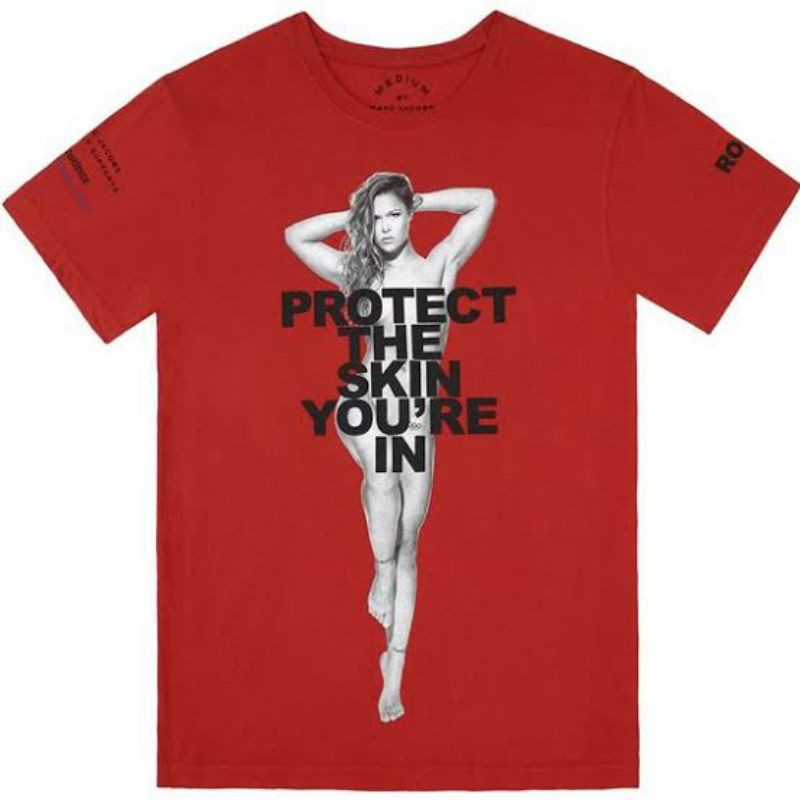 Marc Jacobs Skin Tee Ronda Rousey Used ของแท้💯💯💯🍎🍒🍉🍅🌶️