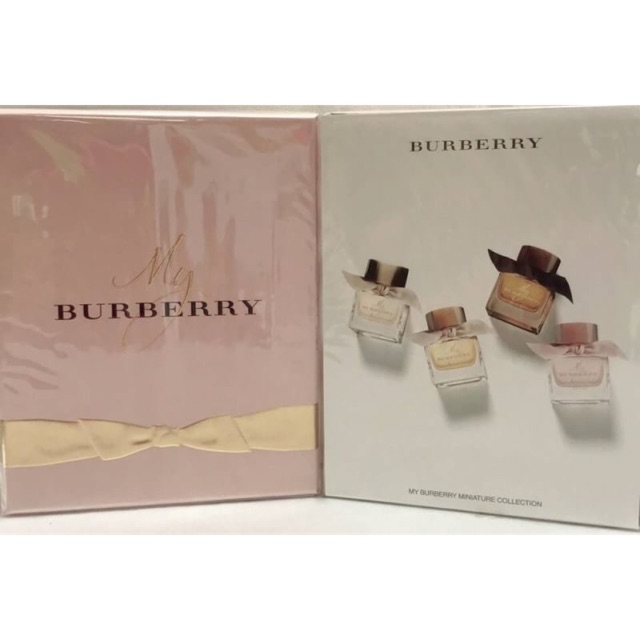 my burberry miniature collection