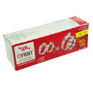 เข้มขัด orbit รัดสายยาง สายน้ำ สายแก๊ส ยกกล่อง