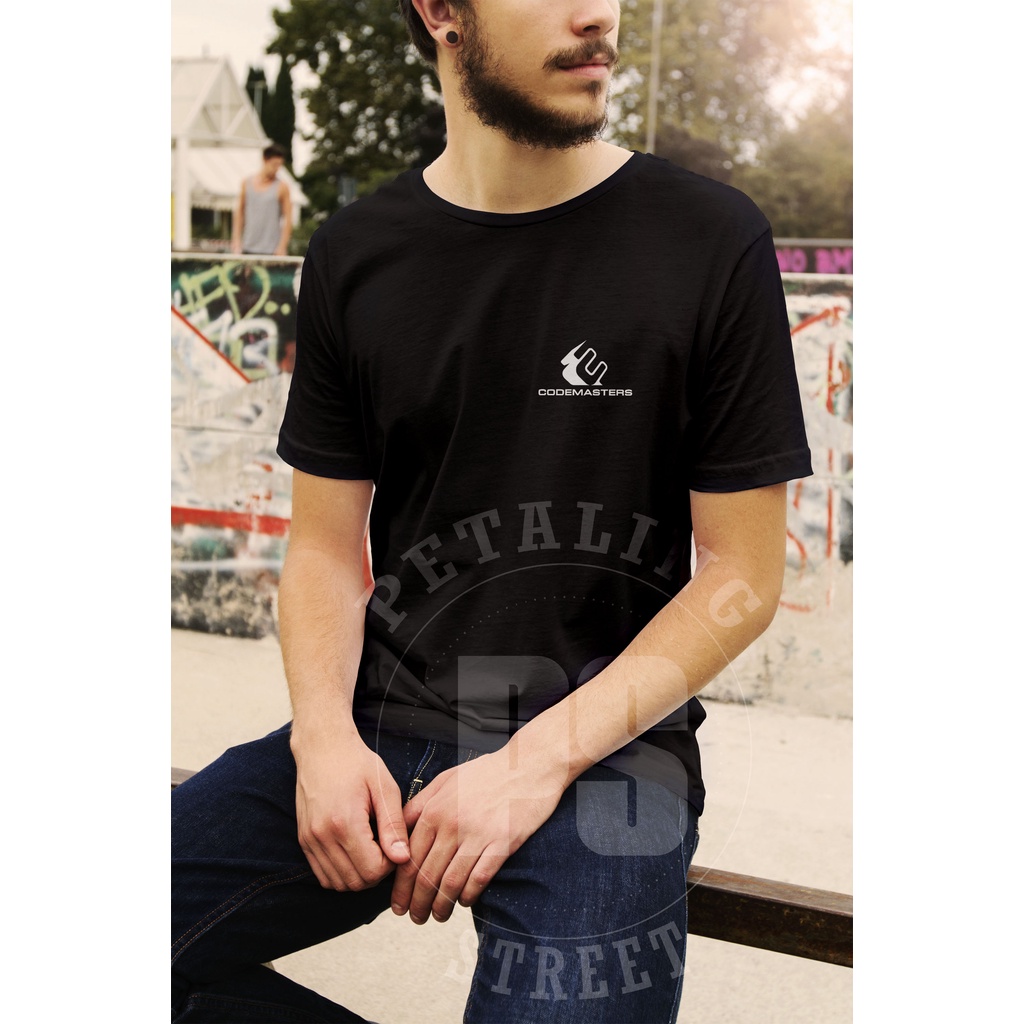 [4 WARNA ] CODEMASTERS GAMERS เสื้อยืด / UNISEX TEE 100% COTTON FASHION STREETWEAR PRINT PAKAIAN GRA