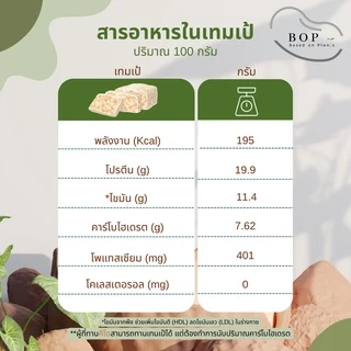 เทมเป้ถั่ว 3 สี(เหลือง ดำ แดง) (Triple bean Tempeh) ✨ เทมเป้พร้อมทาน โปรตีนสูง ขนาด 150g. เจ อาหารเจ วีแกน มังสวิรัติ