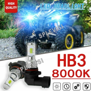 2x LED Bulbs Headlight Kit 8000K Ice Blue 70W For Can Am Outlander 500 570 650 800r 850 1000r