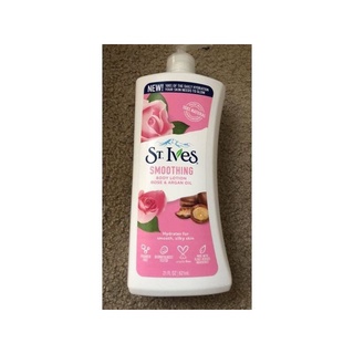 St. Ives Smoothing Rose &amp; Argan Oil Body Lotion 621ml.