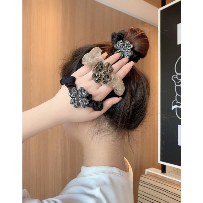 ACG-ยางมัดผมดอกไม้มาใหม่ พร้อมส่ง