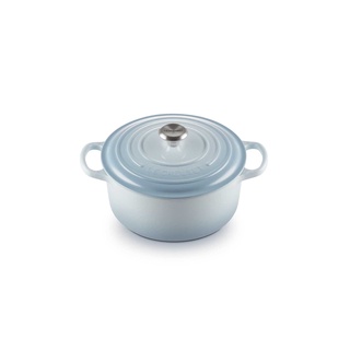 หม้อเหล็กหล่อทรงกลม ขนาด 20CM สีฟ้า SIGNATURE ROUND CASSEROLE 20CM COASTAL BLUE