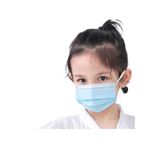 พร้อมส่งในไทย พร้อมส่ง Face Mask หน้ากากเด็ก หน้ากากอนามัย เสือกสีได้ กล่องละ 50 ชิ้น ฟ้า ชมพู ขาว เขียว