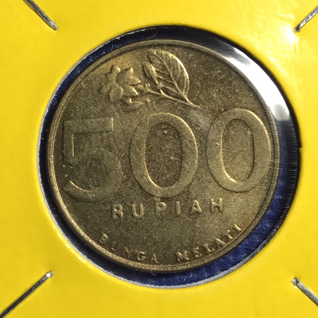 No.14223 ปี2000 อินโดนีเซีย 500 RUPIAH เหรียญสะสม เหรียญต่างประเทศ เหรียญเก่า หายาก ราคาถูก