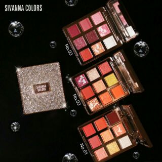 💖 DIAMOND ROSE ESSENCE OIL 9 COLOR EYESHADOW : HF6032 💖