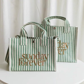 (Preorder) Sunday Forever Canvas Tote Bag