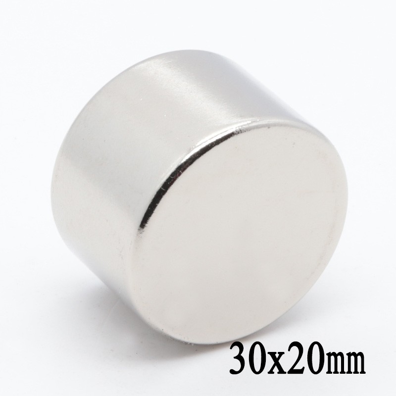 1ชิ้น แม่เหล็กนีโอไดเมีย 30x20มิล แม่เหล็กแรงสูง 30x20mm แม่เหล็ก กลมแบน 30*20mm Magnet Neodymium 30*20มิล