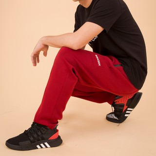 SNAZZY JOGGER PANTS STRAIGHT LEG (BURGUNDY)