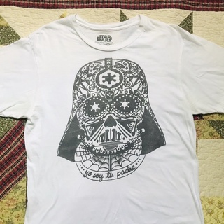 เสื้อสตาร์วอร์ เสื้อ Starwars เสื้อสีขาว เสื้อยืดมือสอง