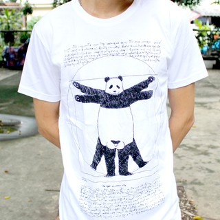 เสื้อยืดไก่3 ลาย Vitruvian Panda