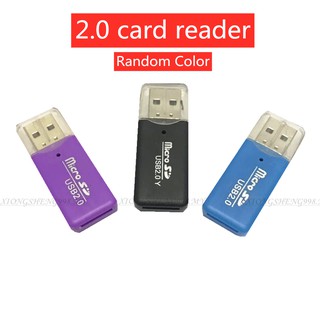 เครื่องอ่านการ์ด TF USB 2.0 Micro SD card OTG รองรับความจุสูงสุด 1TB