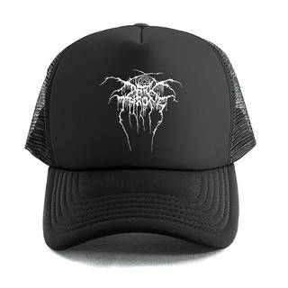 Darkthrone - หมวกทรัคเกอร์ / หมวก | Merch เครื่องดนตรี | หมวกตาข่าย | โลหะสีดํา | | Unisex