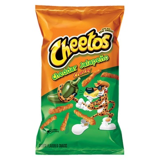 ✨นาทีทอง✨ Cheetos Crunchy Cheddar Jalapeno 226g 🔥ยอดนิยม!!