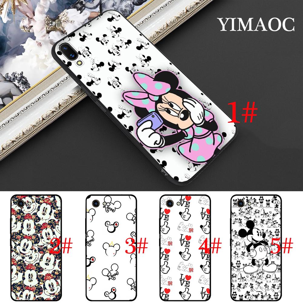 เคสโทรศัพท์พิมพ์ลายการ์ตูน mickey tpu แบบนิ่ม vivo y 17 y 73 y 91 y 91 c y 93 v 5 z 5 x