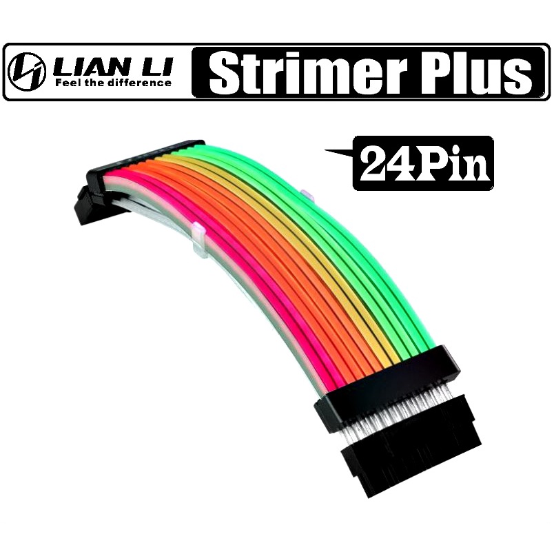 SLEEVED CALE (สายถัก) LIAN LI STRIMER 24 PIN RGB
