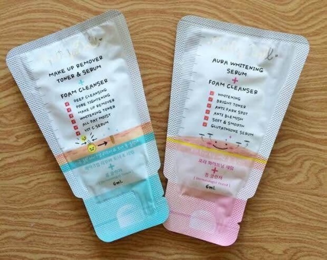 Make Up Remover Toner & Serum + Foam Cleanser Cathy doll โฟมล้างหน้า