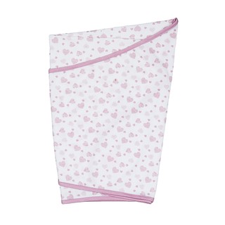 mothercare essential cotton swaddling blanket - pink RA169 ผ้าห่อตัวเด็ก