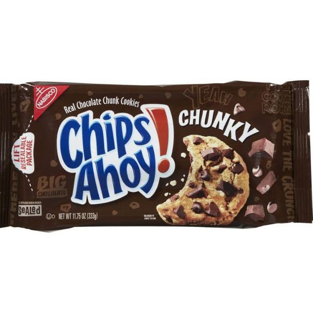 Nabisco Chips Ahoy Original Chunky Cookies 369g คุกกี้รสดั้งเดิม 369 กรัม