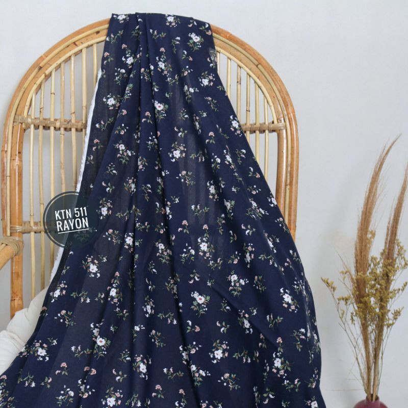 KATUN [KTN 511] ผ้าคอตตอนเรยอน/วิสคอส - หน้ากว้าง 1.40 - ราคาต่อ 0.5 เมตร