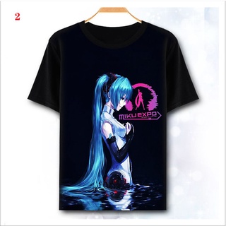 ▨☋อะนิเมะ Tokisaki Kurumi 3d พิมพ์เสื้อยืดเสื้อเชิ้ต