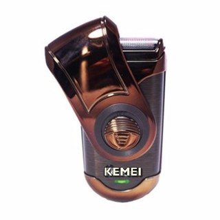 KEMEI เครื่องโกนหนวด Rechargeable Shaver รุ่น KM-Q788 (สีน้ำตาล)