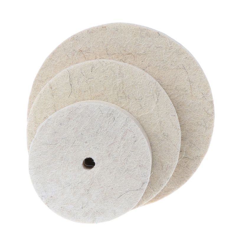 HL Buffing Pad ล้อขัดสําหรับเครื่องบดม้านั่งสําหรับบัฟเฟอร์ม้านั่ง 75 มม. 100 มม. 125 มม.