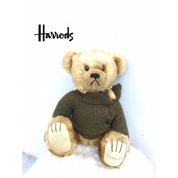 ตุ๊กตาหมีHarrods 21century หมีharrodsมือสอง ตุ๊กตาหมีteddy bear harrodsมือสองแท้