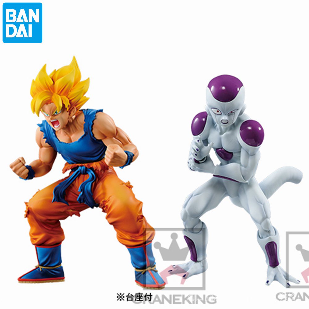 2pcs/set Bandai BANPRESTO Dragon Ball Z DRAMATIC SHOWCASE Freeza Goku PVC Action Figures 120mm Dragon Ball Super Figurin