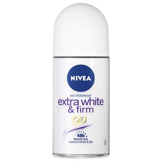 Free Delivery Nivea Rollon Extra White and Firm Q10 50ml. Cash on delivery