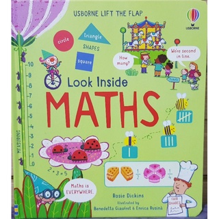 Look inside Maths ของแท้นำเข้าจากประเทศอังกฤษ