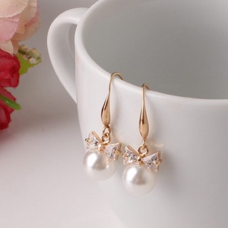TP35 ต่างหูมุก เกาหลี พร้อมส่ง