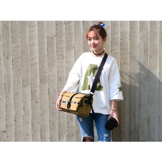 กระเป๋ากล้อง QIAOYUE Vintage Canvas DSLR Camera bag ผ้าใบกระเป๋ากล้อง DSLR