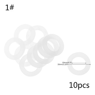 ท่อซิลิโคนปะเก็น 1 / 2 " 3 / 4 " 1 " 10 ชิ้น