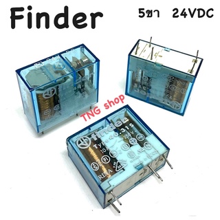 รีเลย์ Finder Type40.31S   5ขา 24VDC  1คอนแทค 10A250V