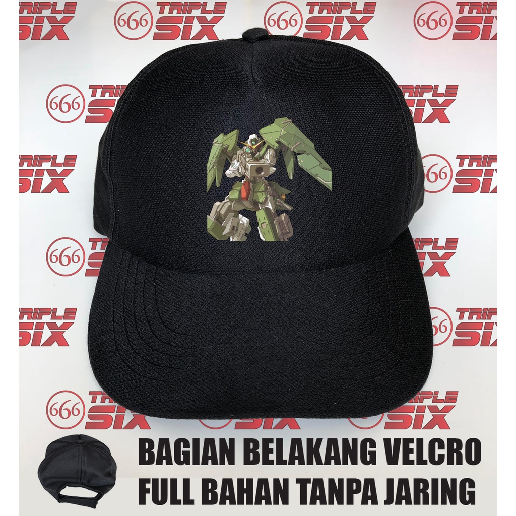 หมวกเบสบอล Velcro Gundam GN 002 Dynames