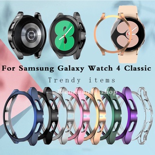 เคสสําหรับ Samsung Galaxy Watch 4 40 มม. 44 มม. / คลาสสิก 42 มม. 46 มม. อุปกรณ์เสริมฝาครอบนาฬิกา