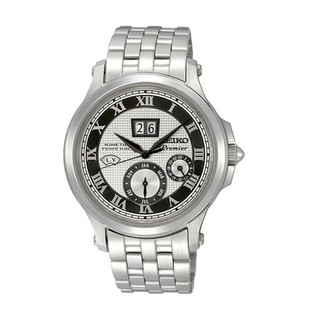 Seiko Premier Kinetic Perpetual Mens Watch SNP047P1